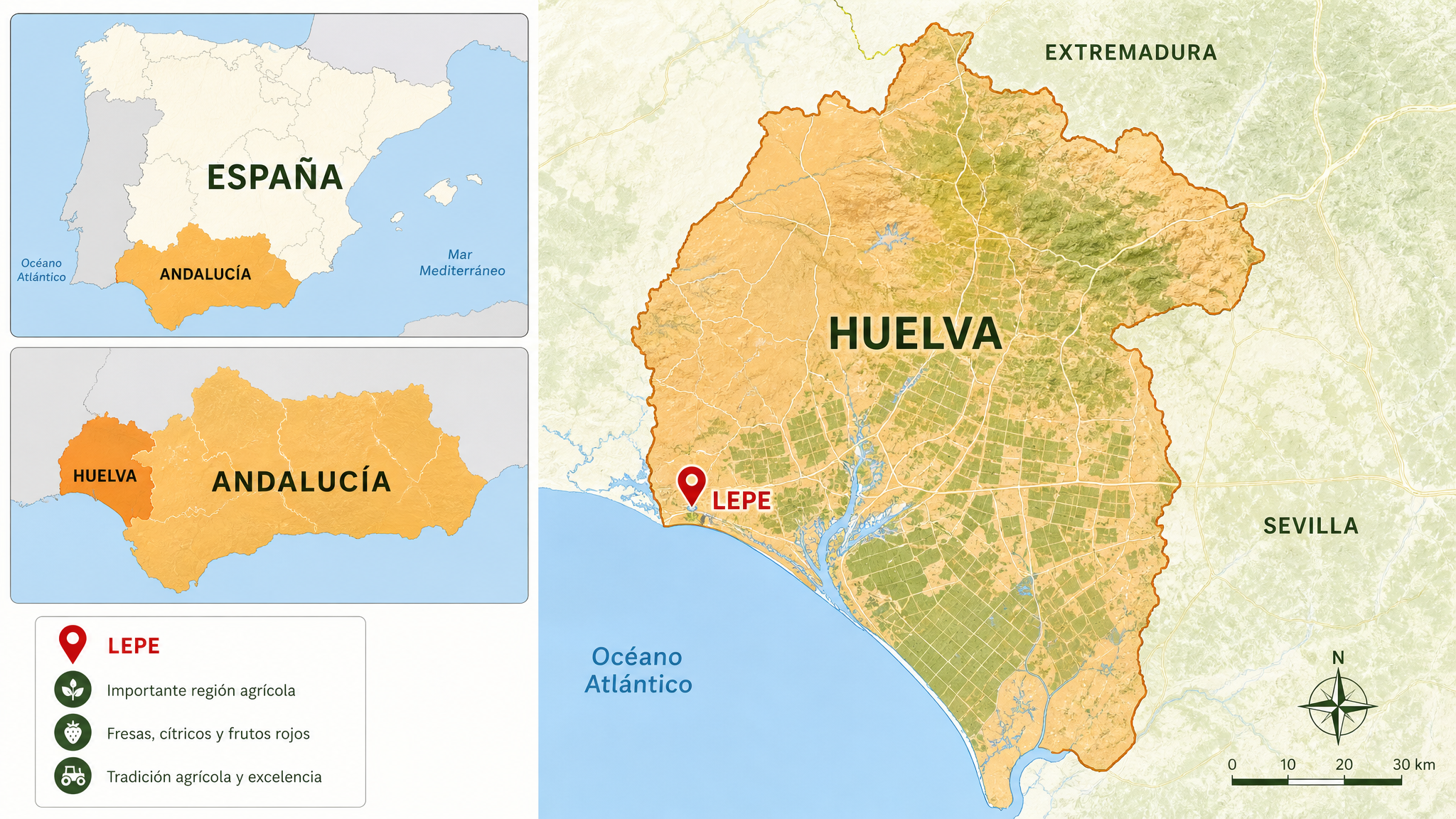 Mapa de ubicación de Árbol Empleo ETT en Lepe, Huelva